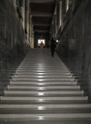 The dark stairway toward the light of knowledge